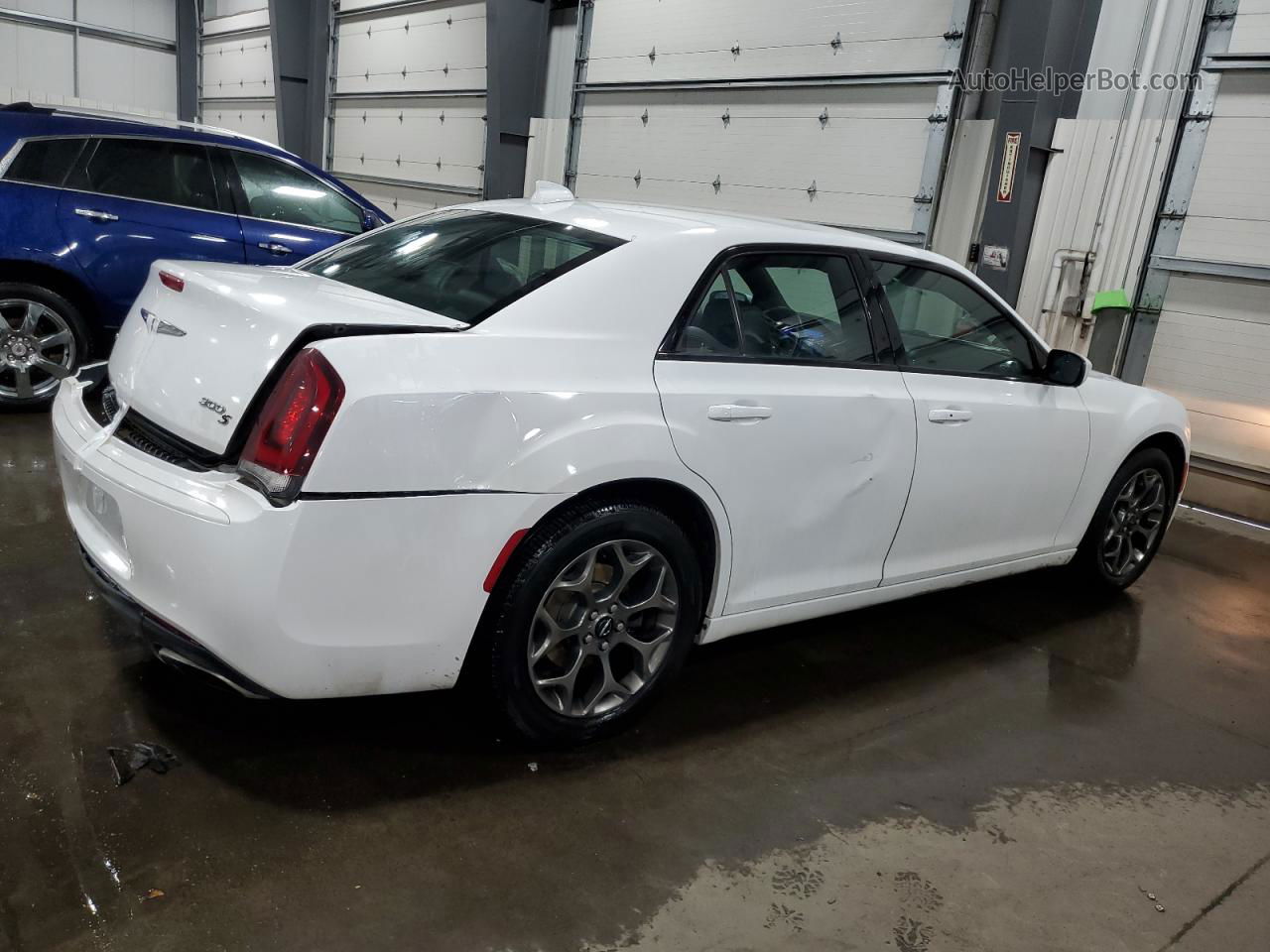 2016 Chrysler 300 S White vin: 2C3CCAGG2GH220683