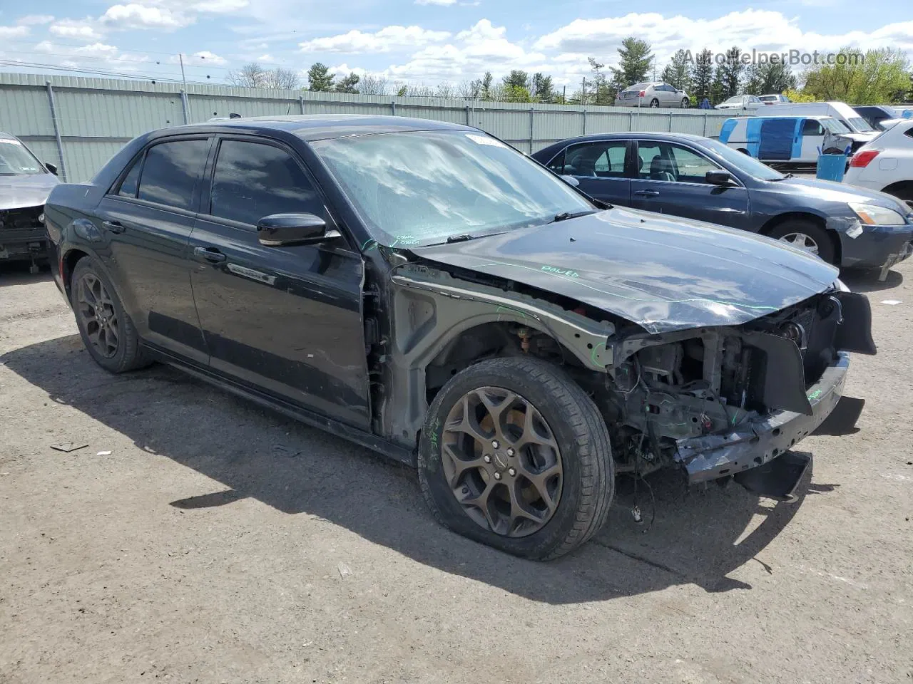 2016 Chrysler 300 S Black vin: 2C3CCAGG2GH282813