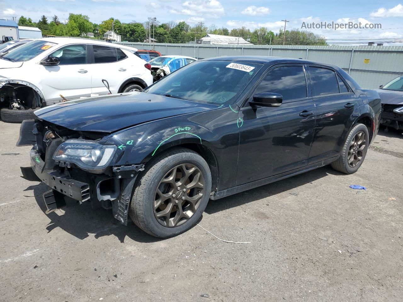 2016 Chrysler 300 S Black vin: 2C3CCAGG2GH282813