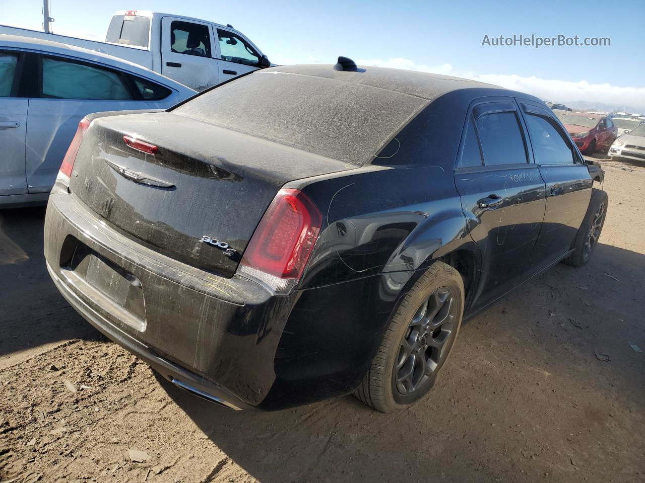 2016 Chrysler 300 S Черный vin: 2C3CCAGG2GH296226