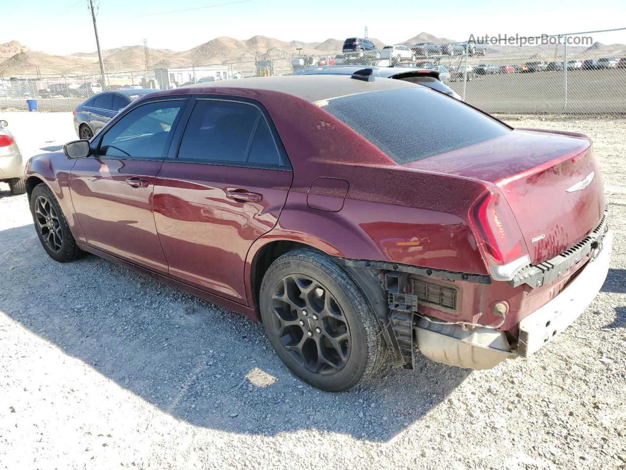 2019 Chrysler 300 S Red vin: 2C3CCAGG2KH689877