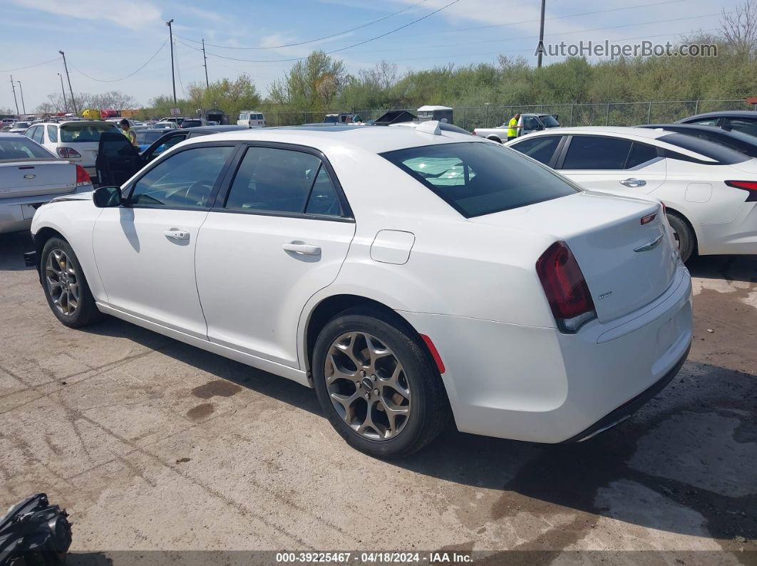 2016 Chrysler 300 300s White vin: 2C3CCAGG3GH167900