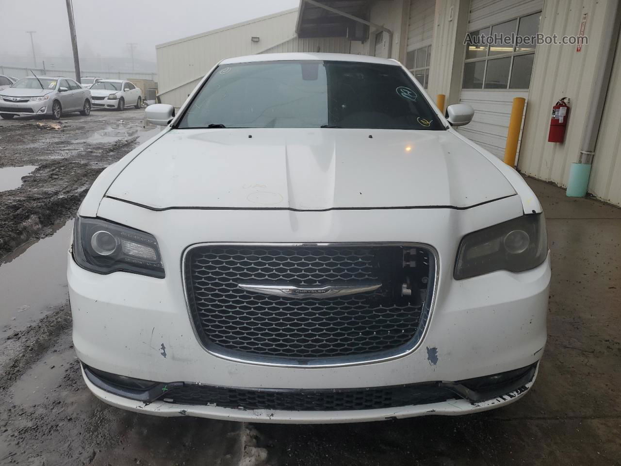 2016 Chrysler 300 S White vin: 2C3CCAGG3GH182834