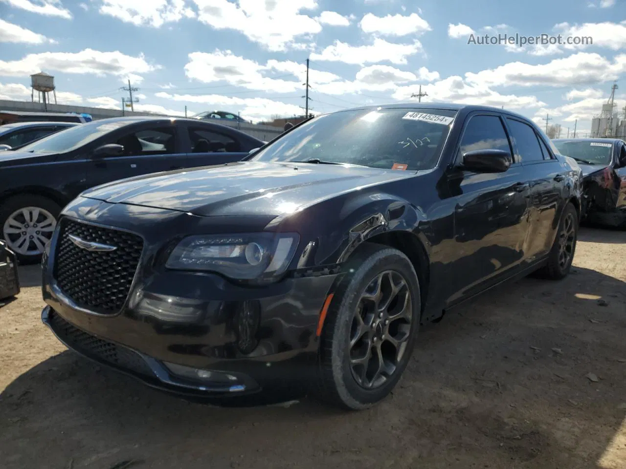 2016 Chrysler 300 S Черный vin: 2C3CCAGG3GH296042