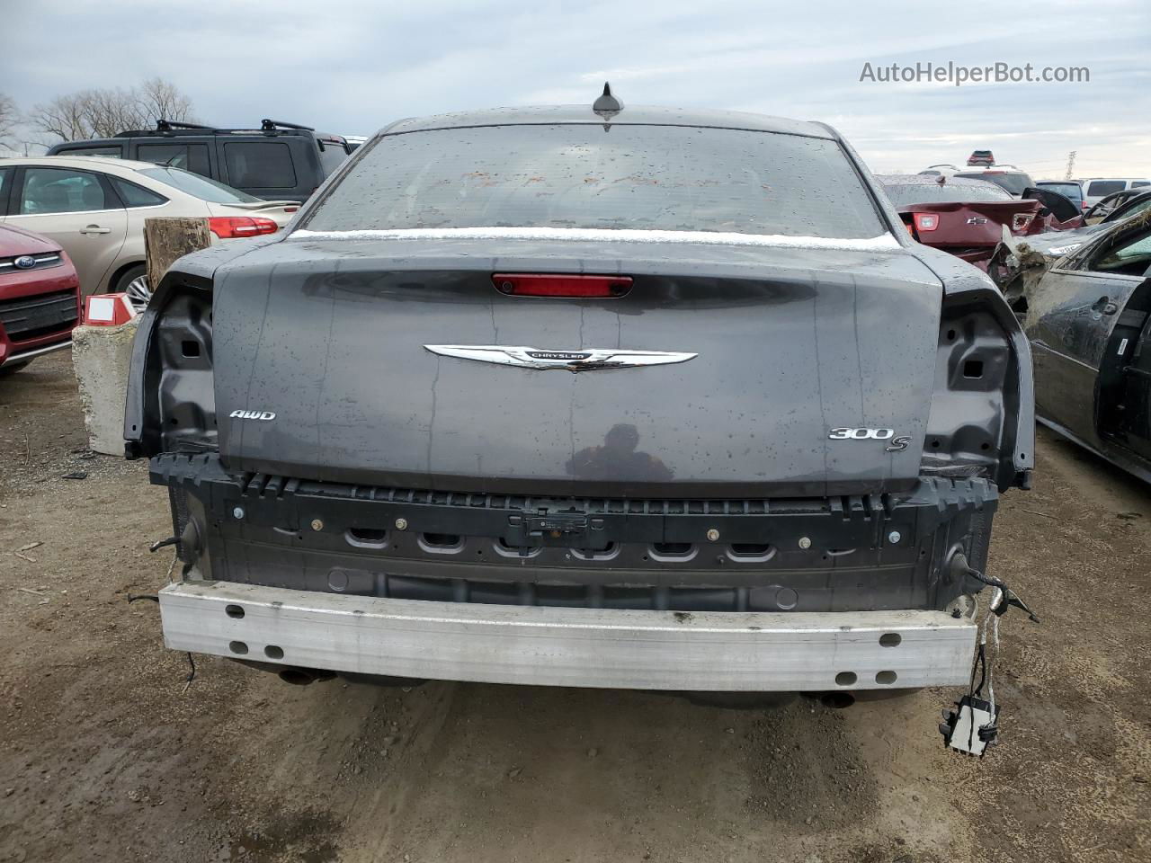 2017 Chrysler 300 S Gray vin: 2C3CCAGG3HH616607