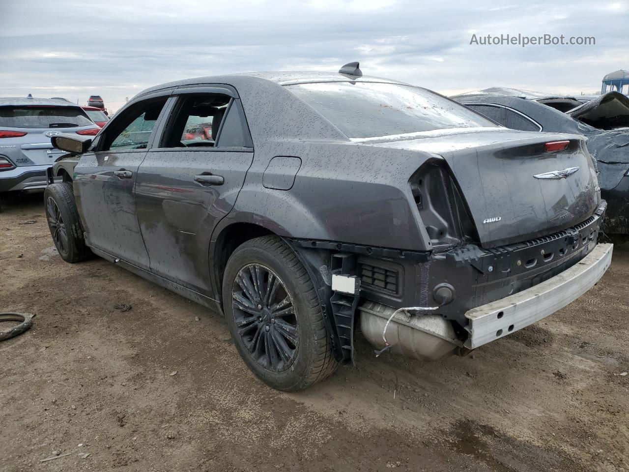 2017 Chrysler 300 S Gray vin: 2C3CCAGG3HH616607