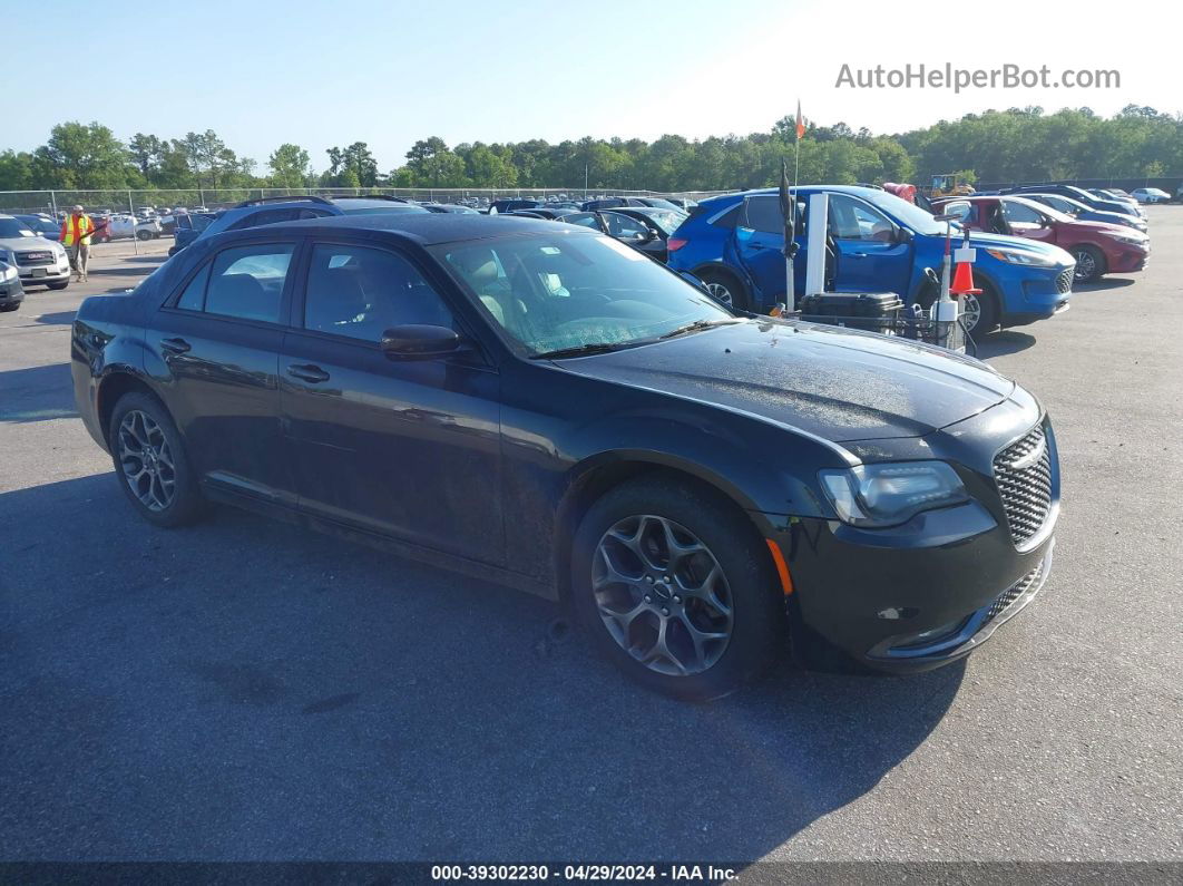 2016 Chrysler 300 300s Черный vin: 2C3CCAGG4GH124313