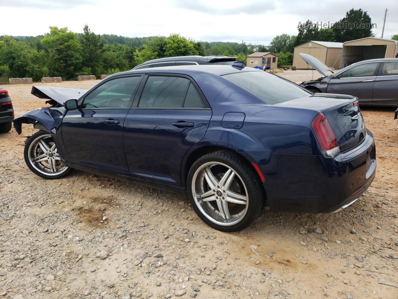 2016 Chrysler 300 S Blue vin: 2C3CCAGG4GH136266