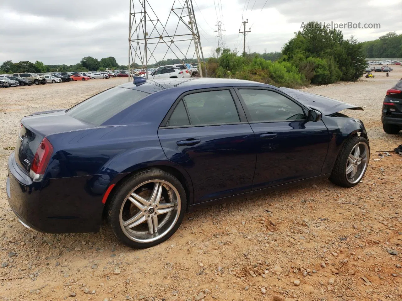 2016 Chrysler 300 S Blue vin: 2C3CCAGG4GH136266