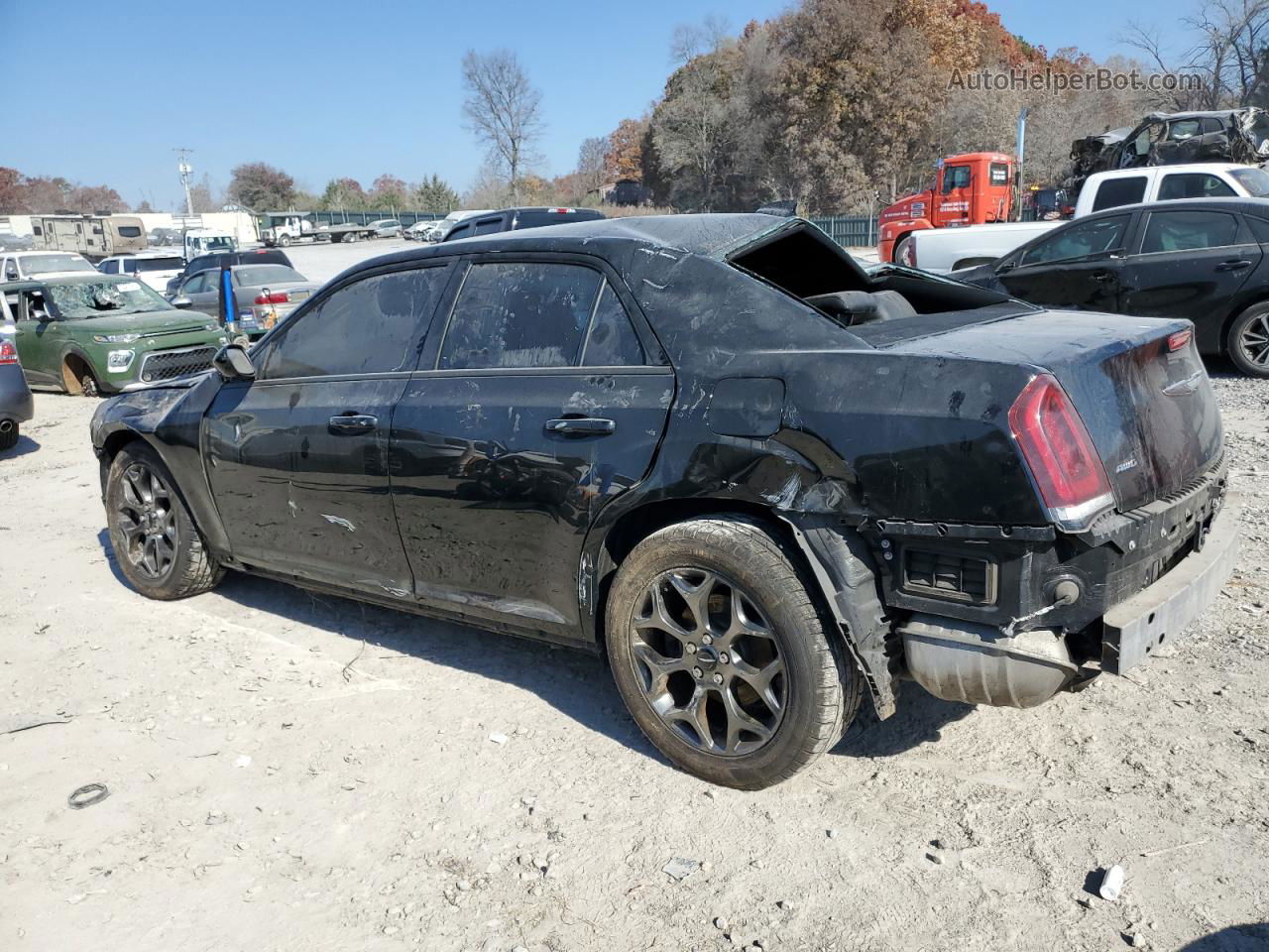 2016 Chrysler 300 S Черный vin: 2C3CCAGG4GH220569