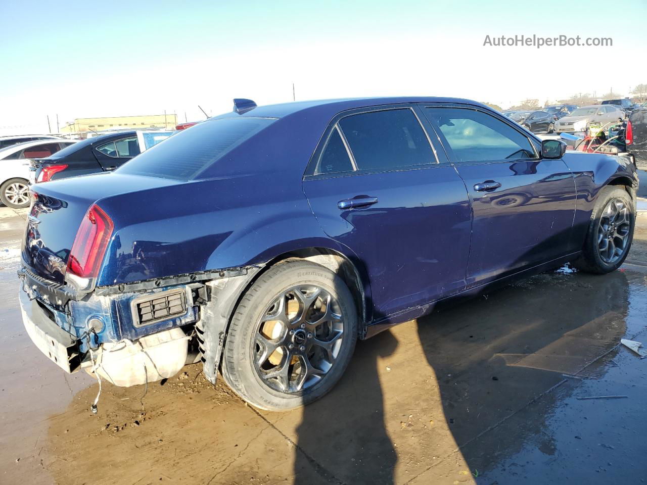 2016 Chrysler 300 S Blue vin: 2C3CCAGG4GH244645