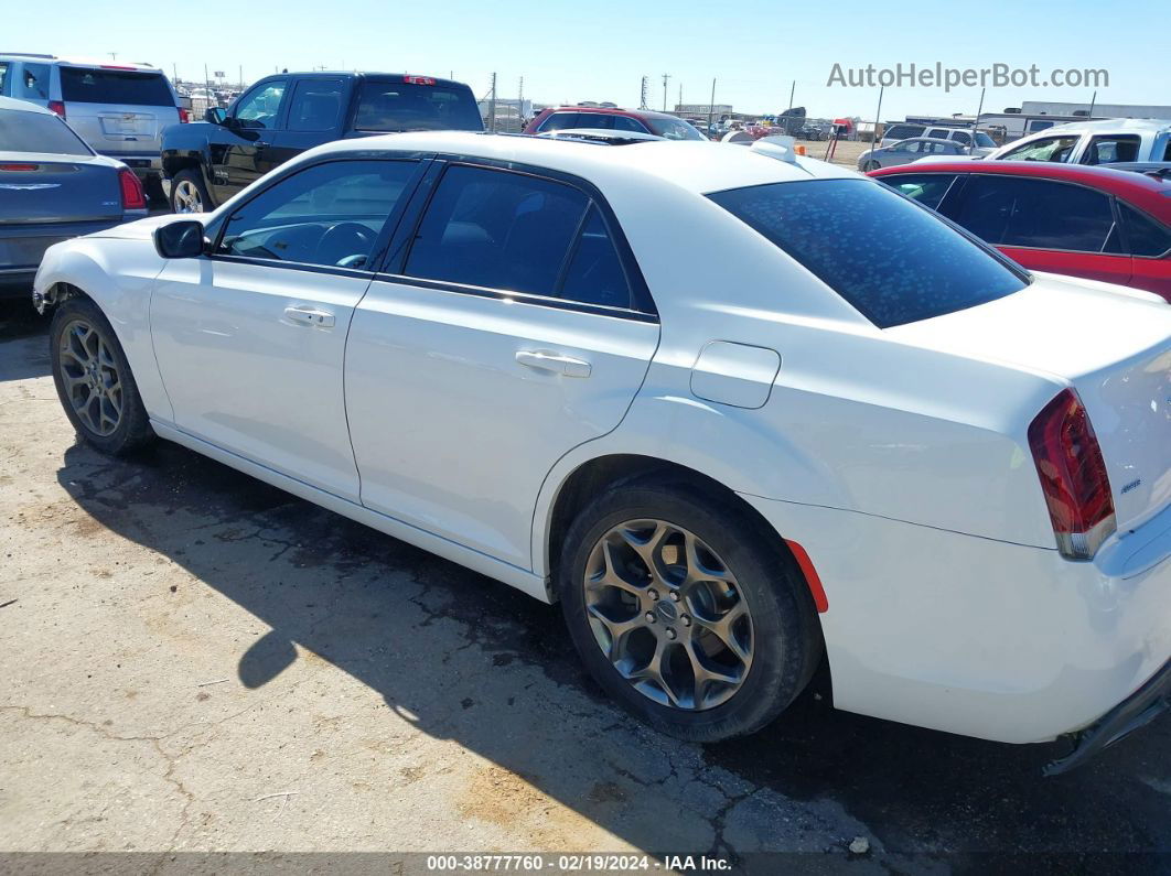 2016 Chrysler 300 300s White vin: 2C3CCAGG4GH253264