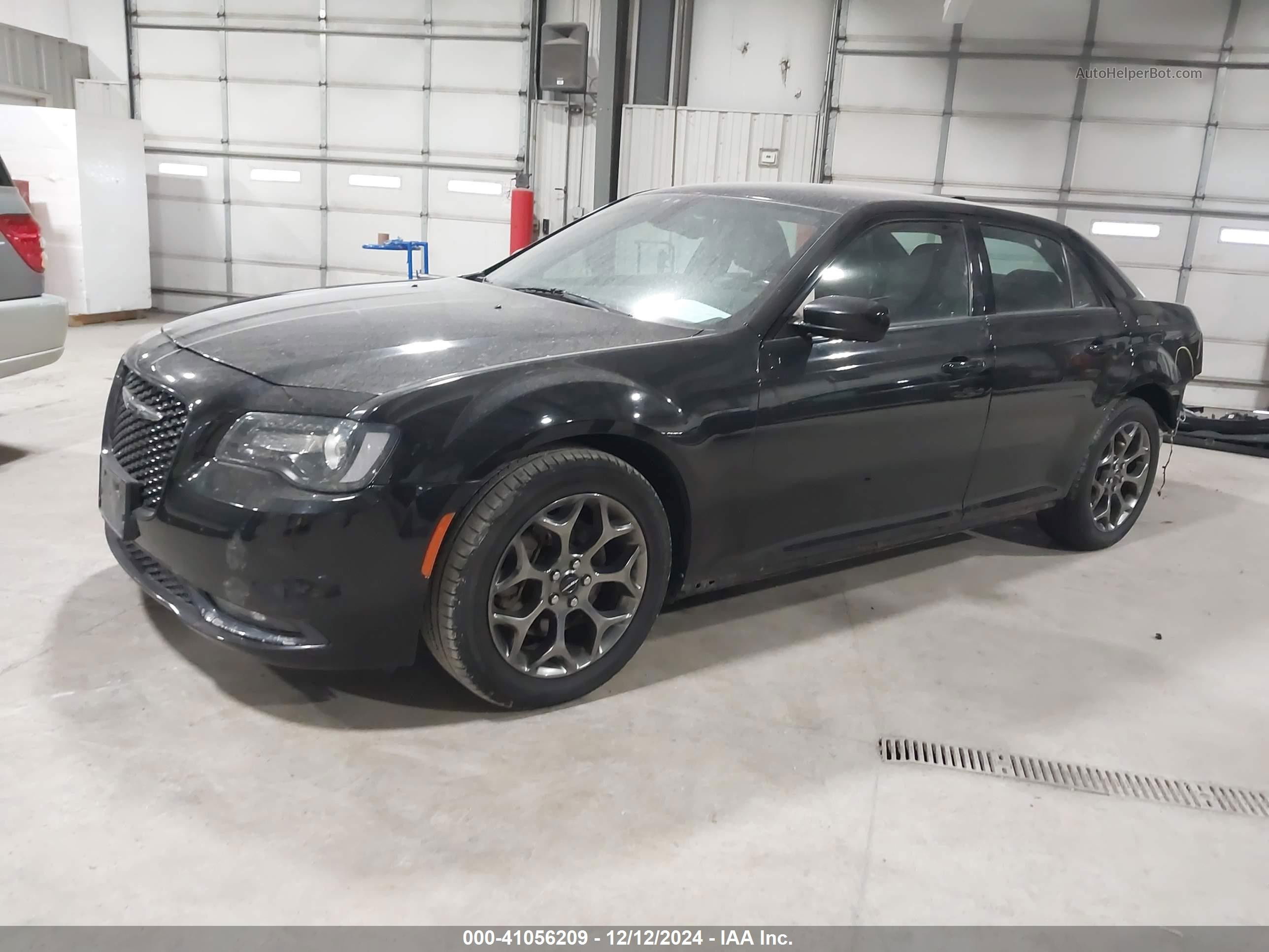 2016 Chrysler 300 300s Black vin: 2C3CCAGG4GH358693