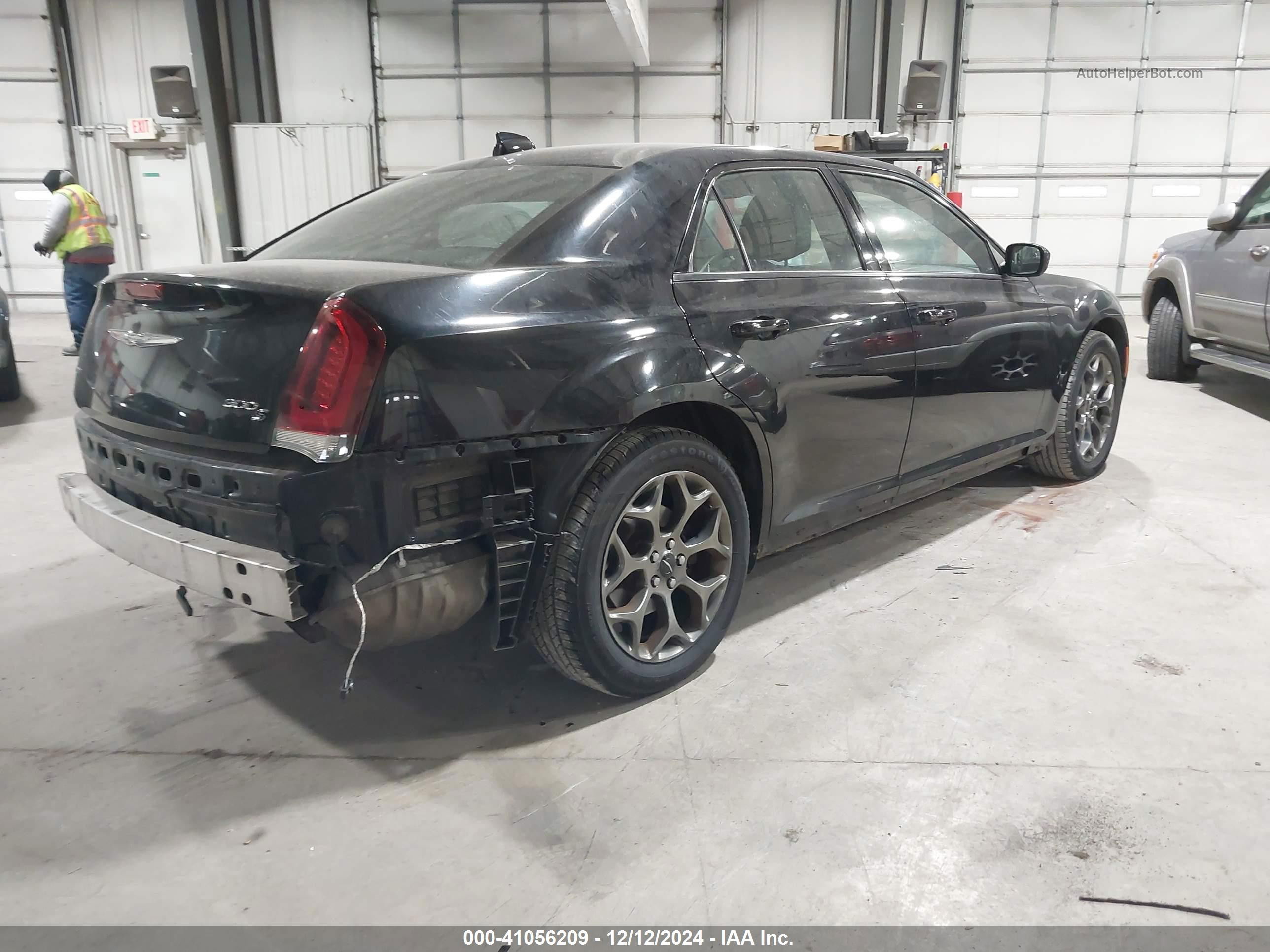 2016 Chrysler 300 300s Black vin: 2C3CCAGG4GH358693