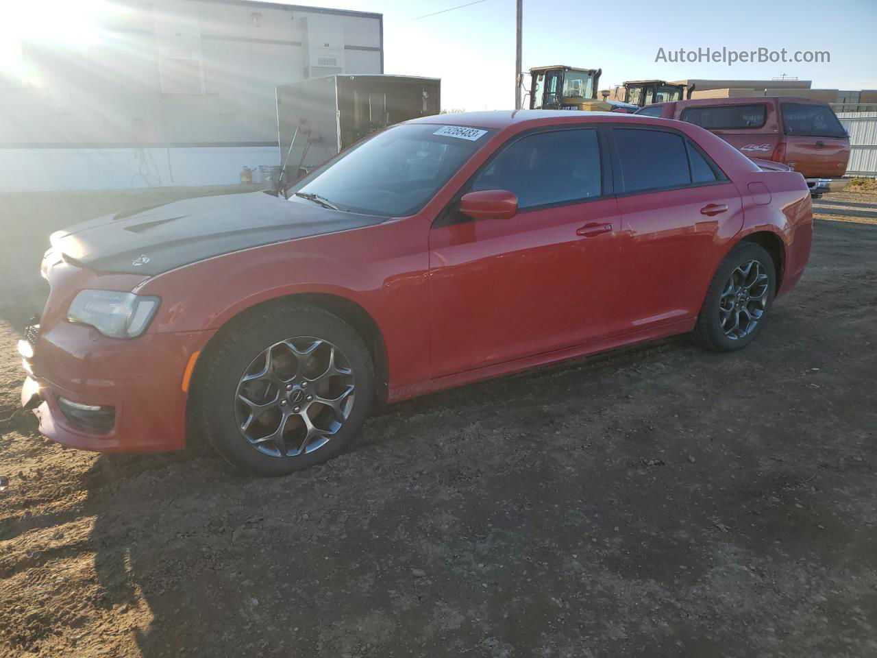 2017 Chrysler 300 S Red vin: 2C3CCAGG4HH631035