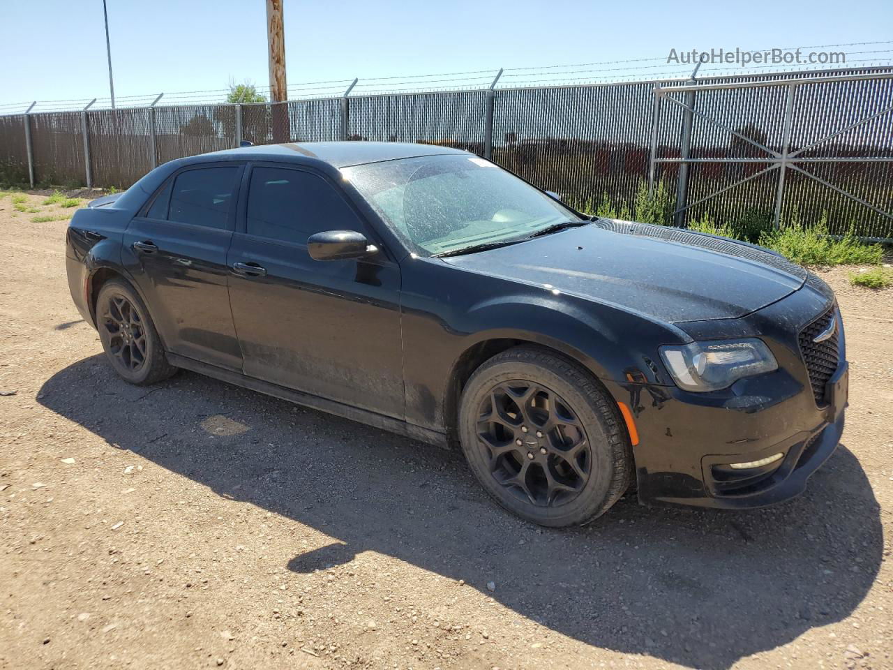 2019 Chrysler 300 S Черный vin: 2C3CCAGG4KH528981