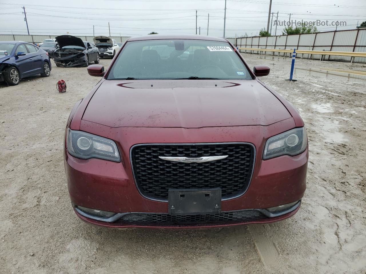 2019 Chrysler 300 S Burgundy vin: 2C3CCAGG4KH648991