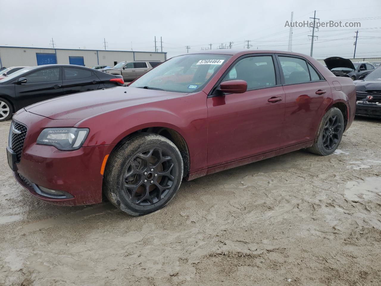 2019 Chrysler 300 S Burgundy vin: 2C3CCAGG4KH648991