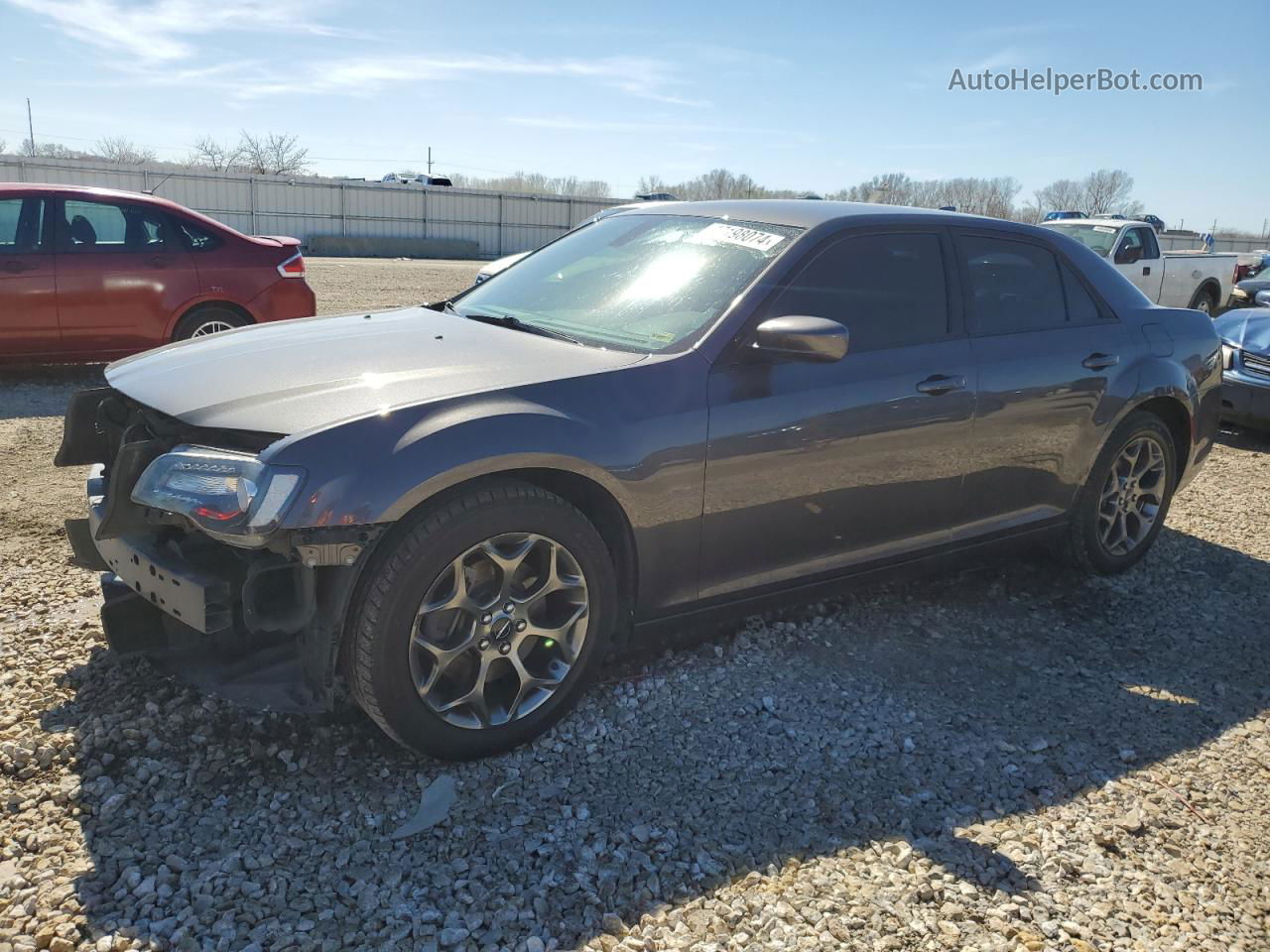 2016 Chrysler 300 S Gray vin: 2C3CCAGG5GH176131