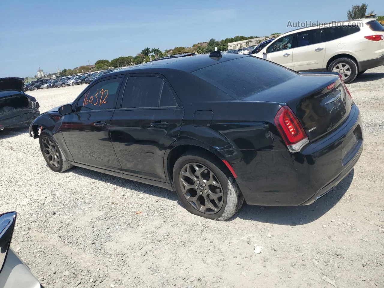 2016 Chrysler 300 S Черный vin: 2C3CCAGG5GH261972