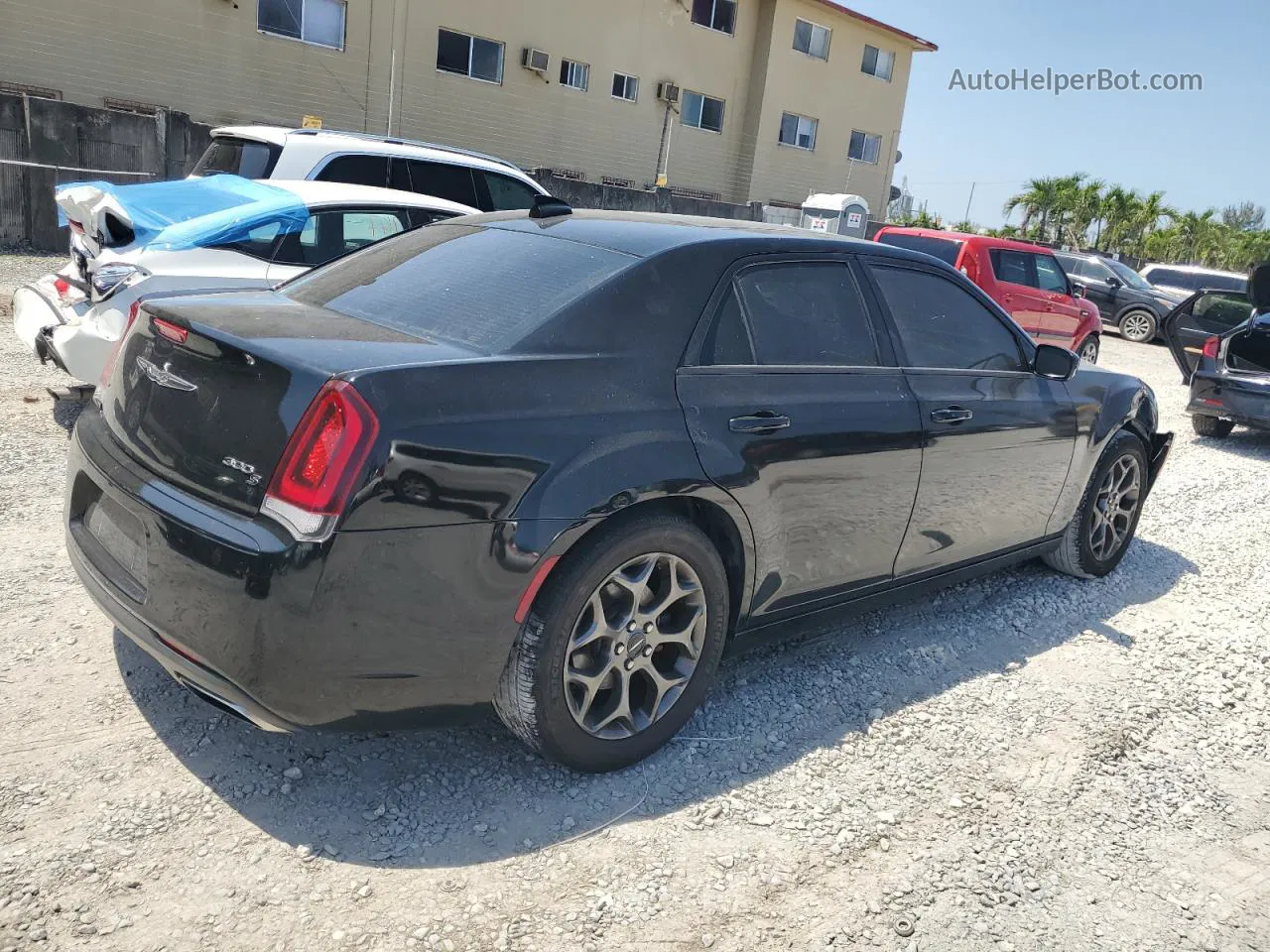 2016 Chrysler 300 S Черный vin: 2C3CCAGG5GH261972