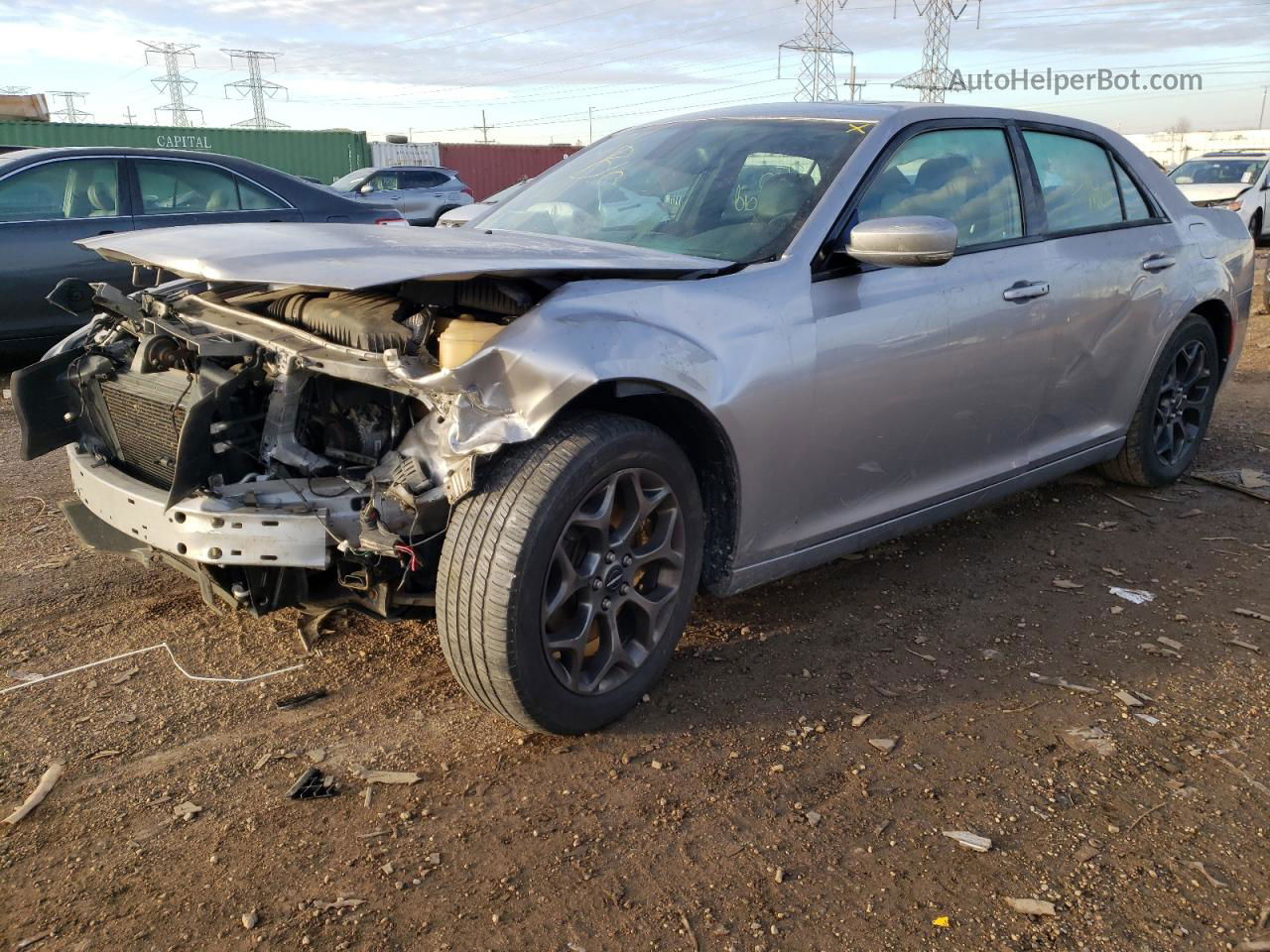 2016 Chrysler 300 S Silver vin: 2C3CCAGG5GH262071