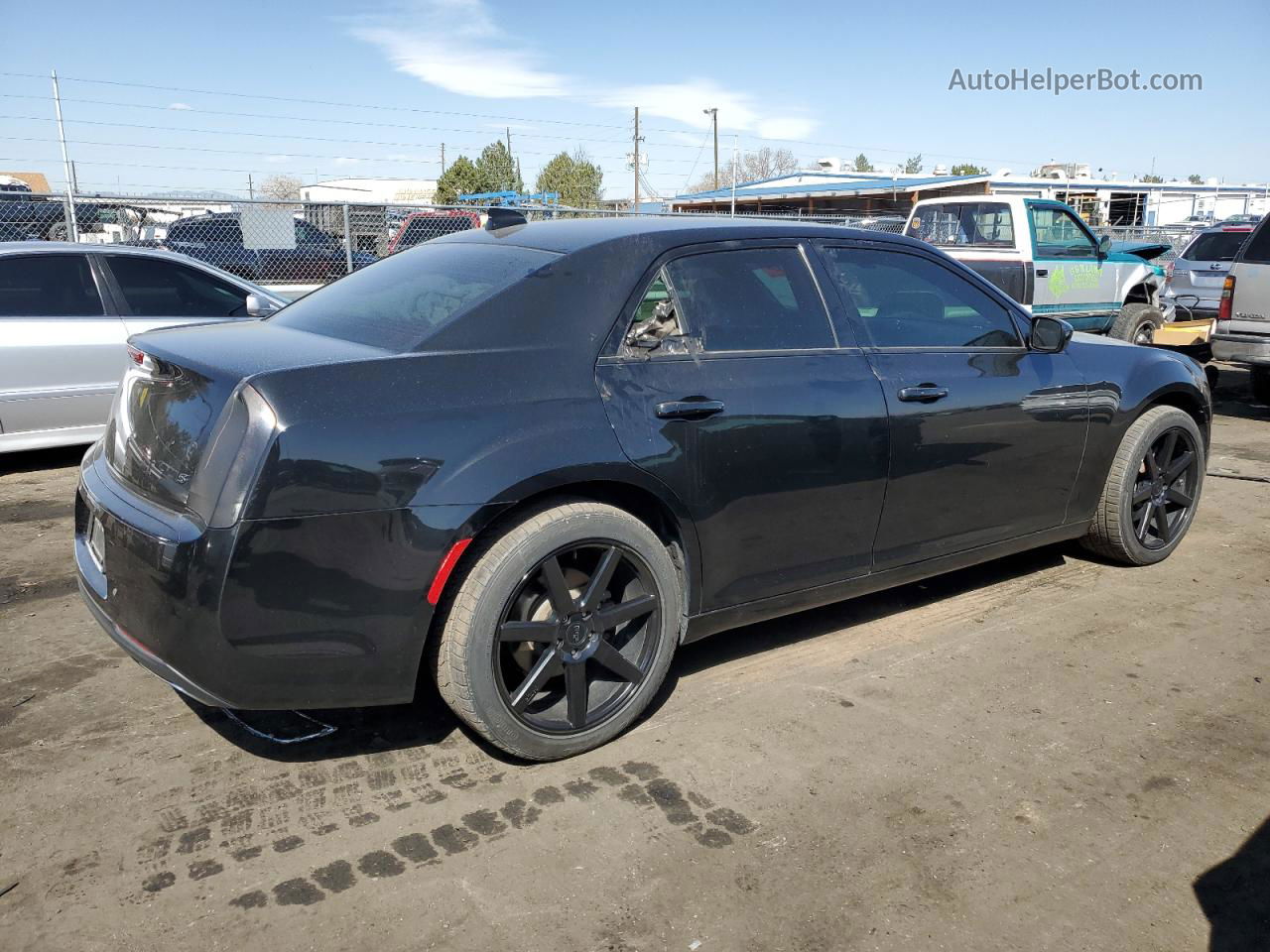 2016 Chrysler 300 S Черный vin: 2C3CCAGG5GH287679