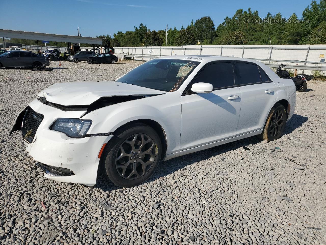 2016 Chrysler 300 S White vin: 2C3CCAGG5GH329333