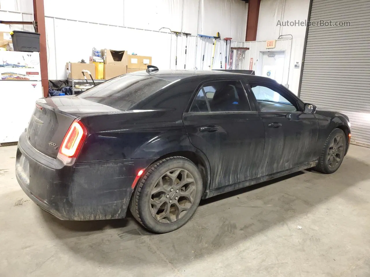 2016 Chrysler 300 S Черный vin: 2C3CCAGG5GH358508