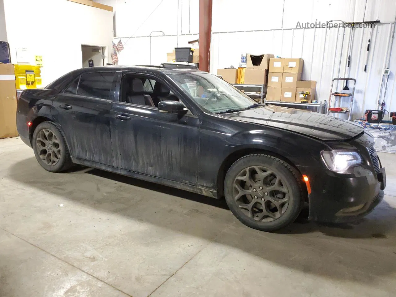 2016 Chrysler 300 S Black vin: 2C3CCAGG5GH358508