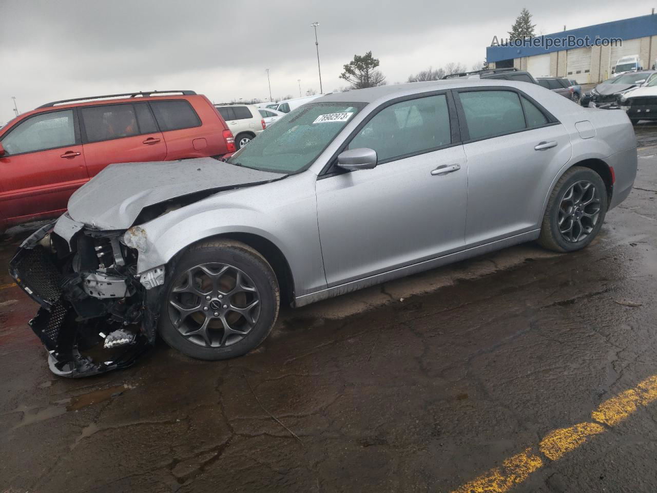 2017 Chrysler 300 S Silver vin: 2C3CCAGG5HH608377