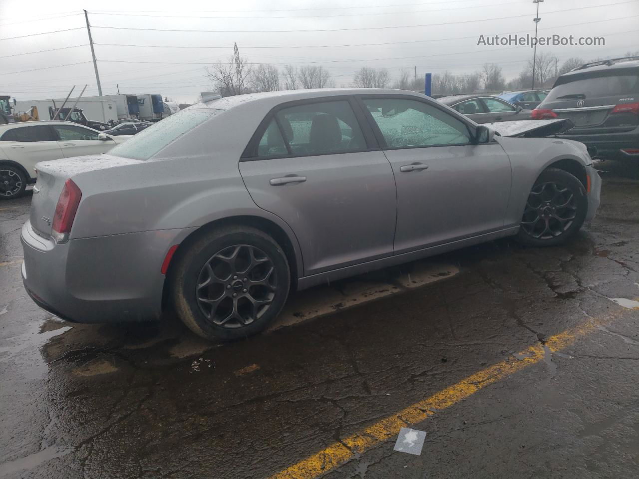 2017 Chrysler 300 S Silver vin: 2C3CCAGG5HH608377