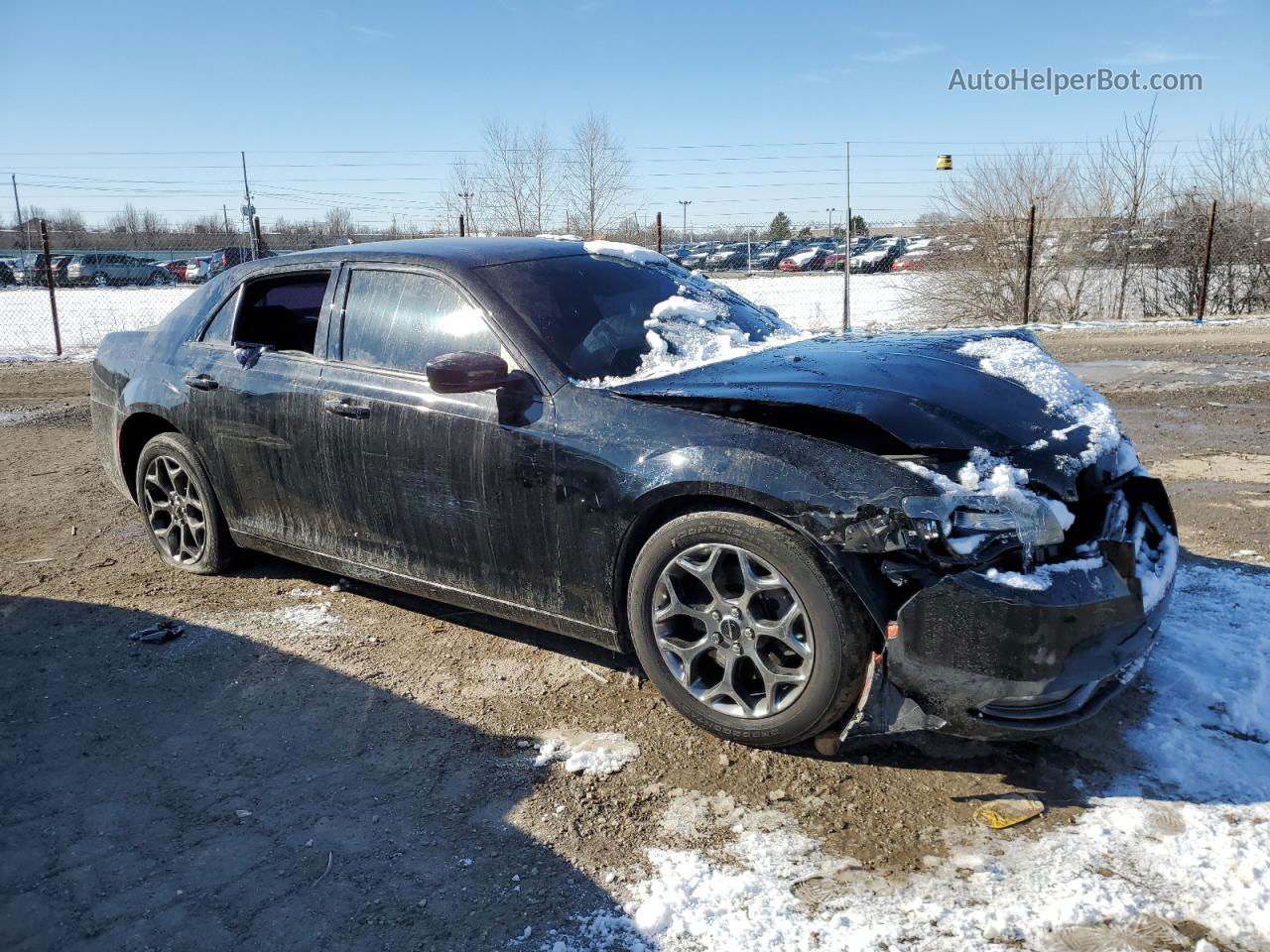 2017 Chrysler 300 S Black vin: 2C3CCAGG5HH612896