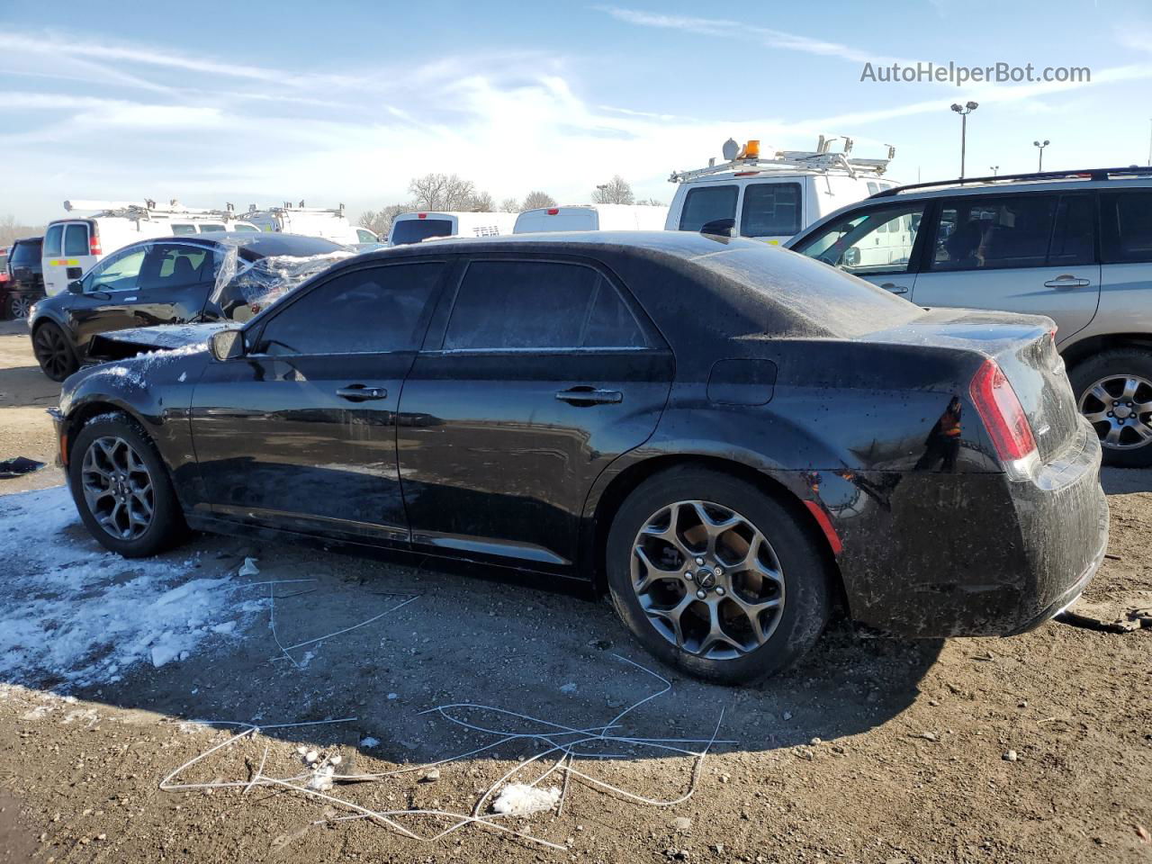 2017 Chrysler 300 S Black vin: 2C3CCAGG5HH612896