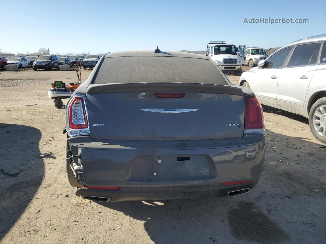 2019 Chrysler 300 S Gray vin: 2C3CCAGG5KH632086