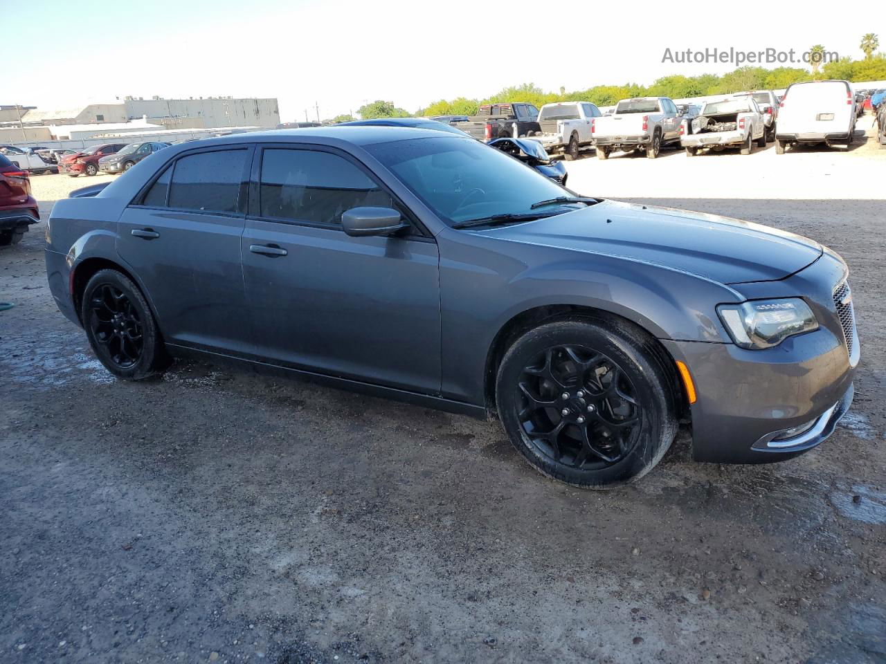 2019 Chrysler 300 S Угольный vin: 2C3CCAGG5KH648451