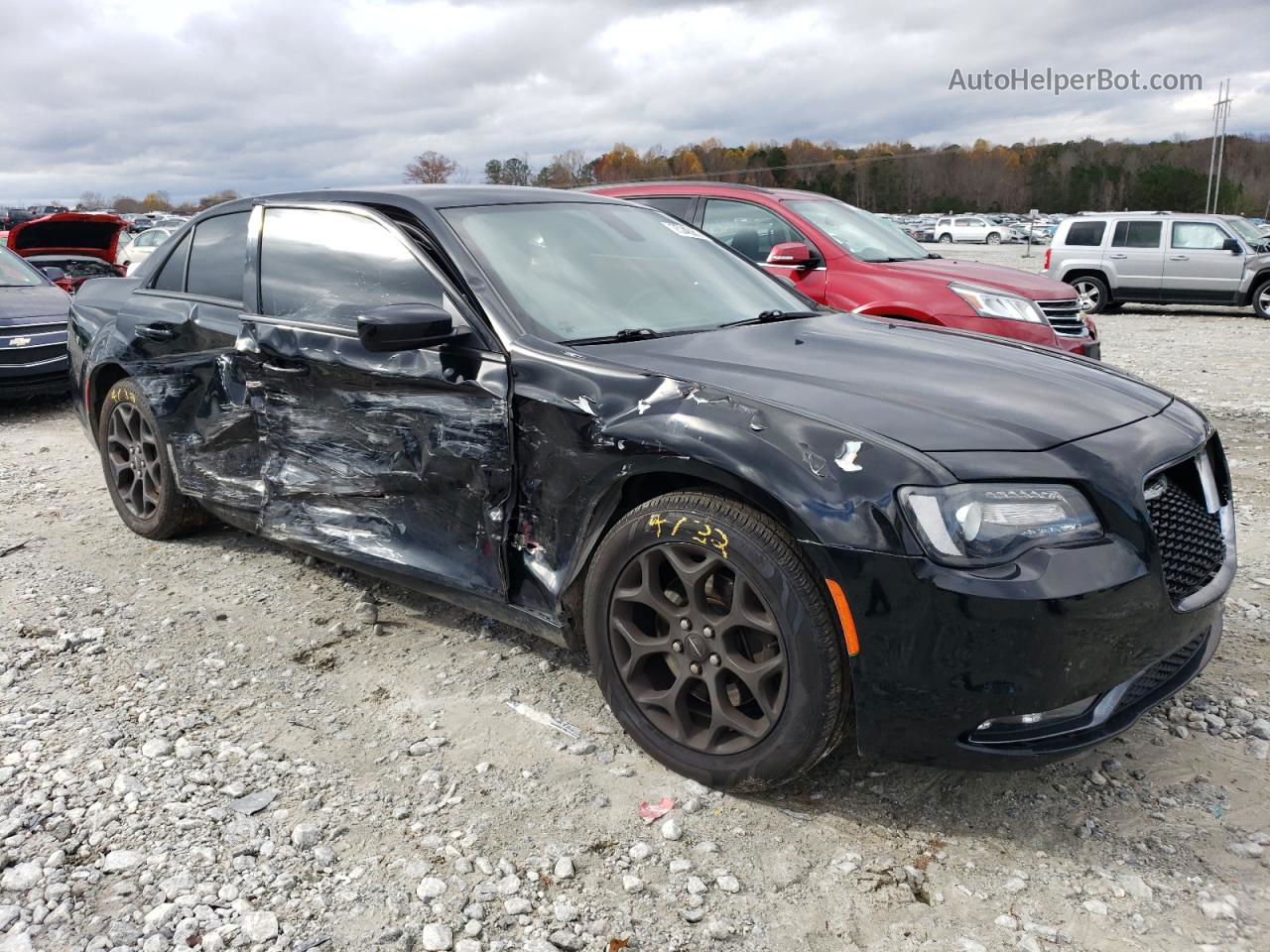 2019 Chrysler 300 S Black vin: 2C3CCAGG5KH649034