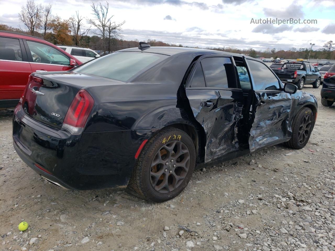 2019 Chrysler 300 S Black vin: 2C3CCAGG5KH649034