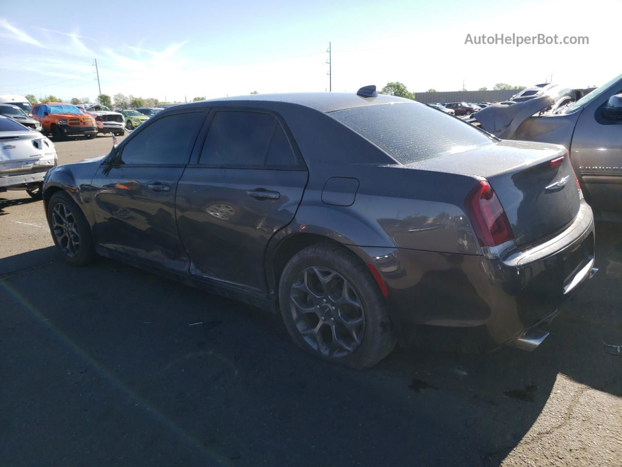 2016 Chrysler 300 S Gray vin: 2C3CCAGG6GH208634