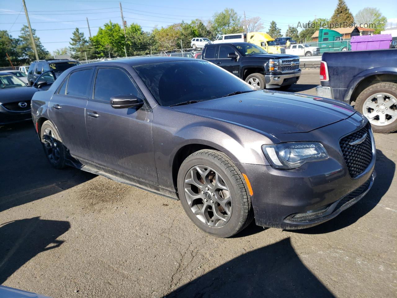 2016 Chrysler 300 S Gray vin: 2C3CCAGG6GH208634