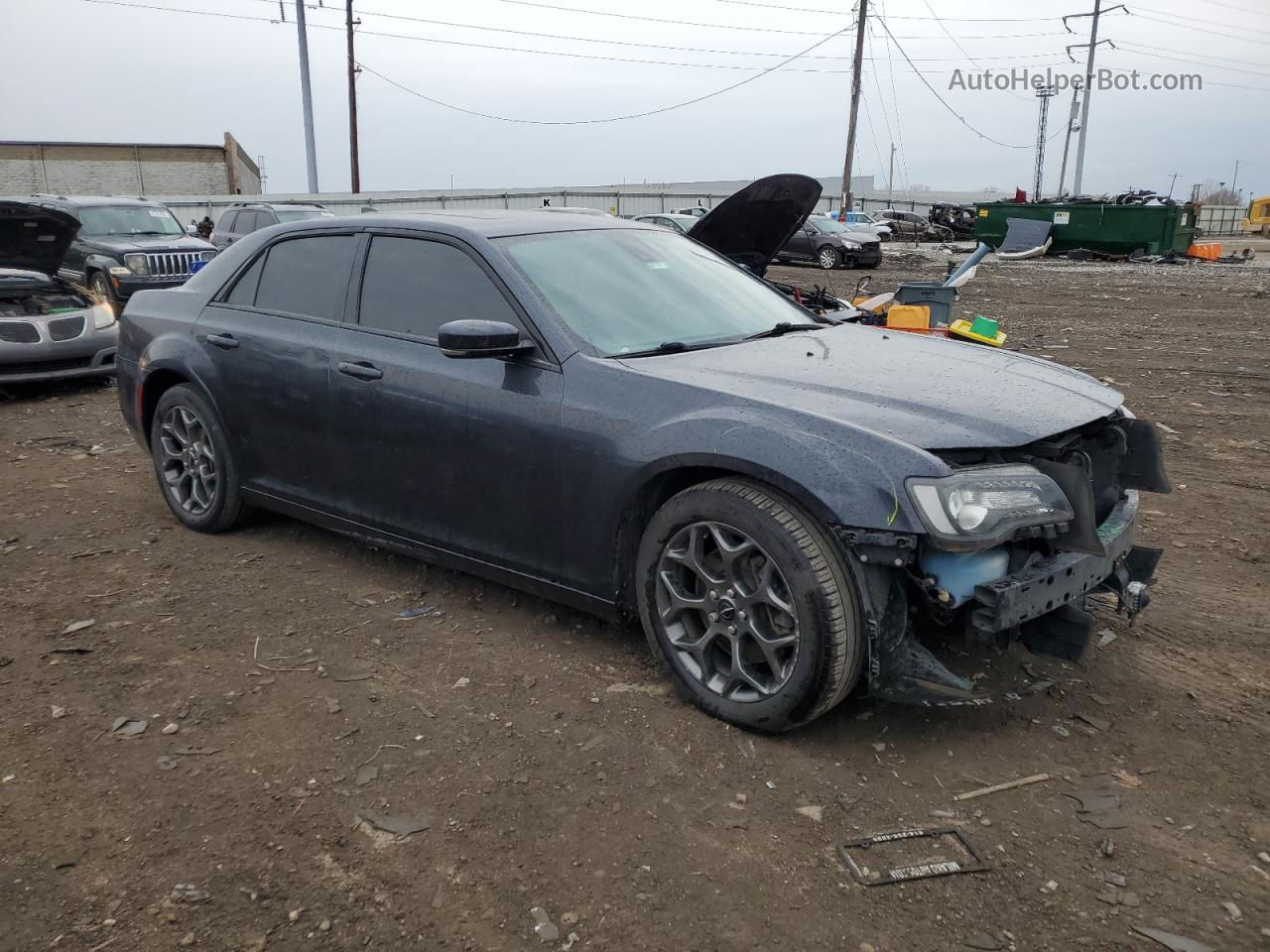 2017 Chrysler 300 S Gray vin: 2C3CCAGG6HH521944