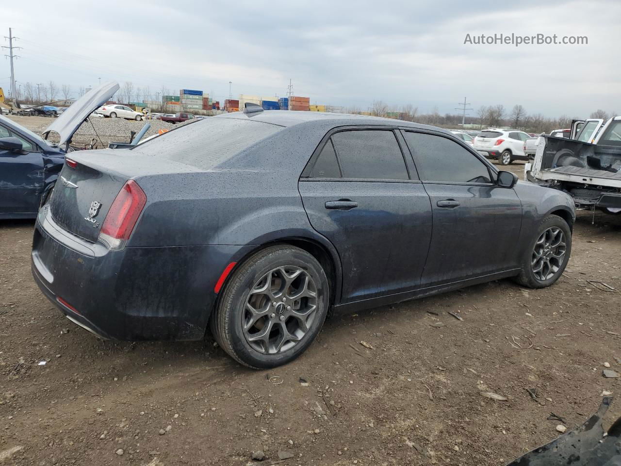 2017 Chrysler 300 S Серый vin: 2C3CCAGG6HH521944