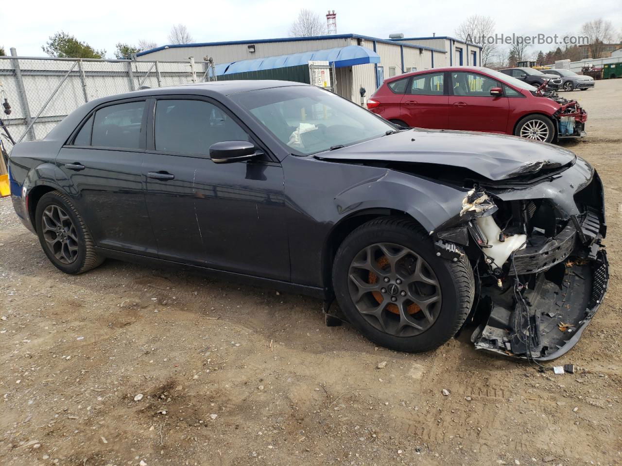 2017 Chrysler 300 S Blue vin: 2C3CCAGG6HH553437