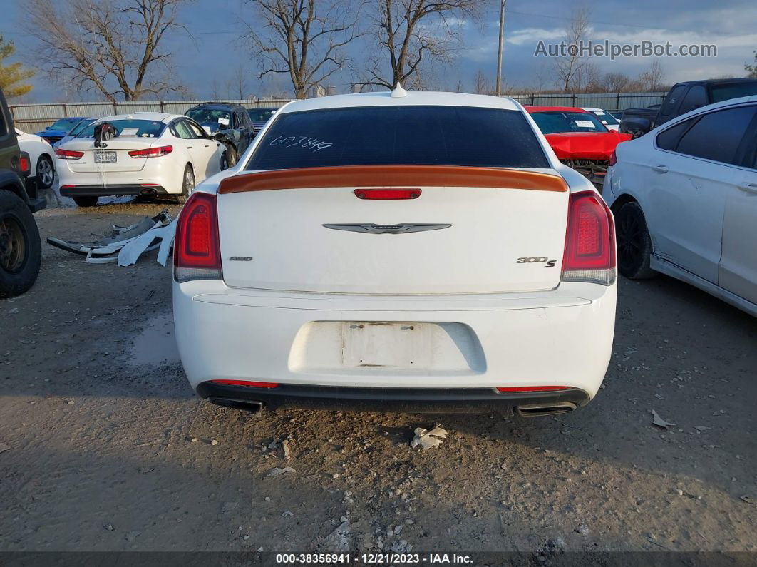 2017 Chrysler 300   White vin: 2C3CCAGG6HH603849