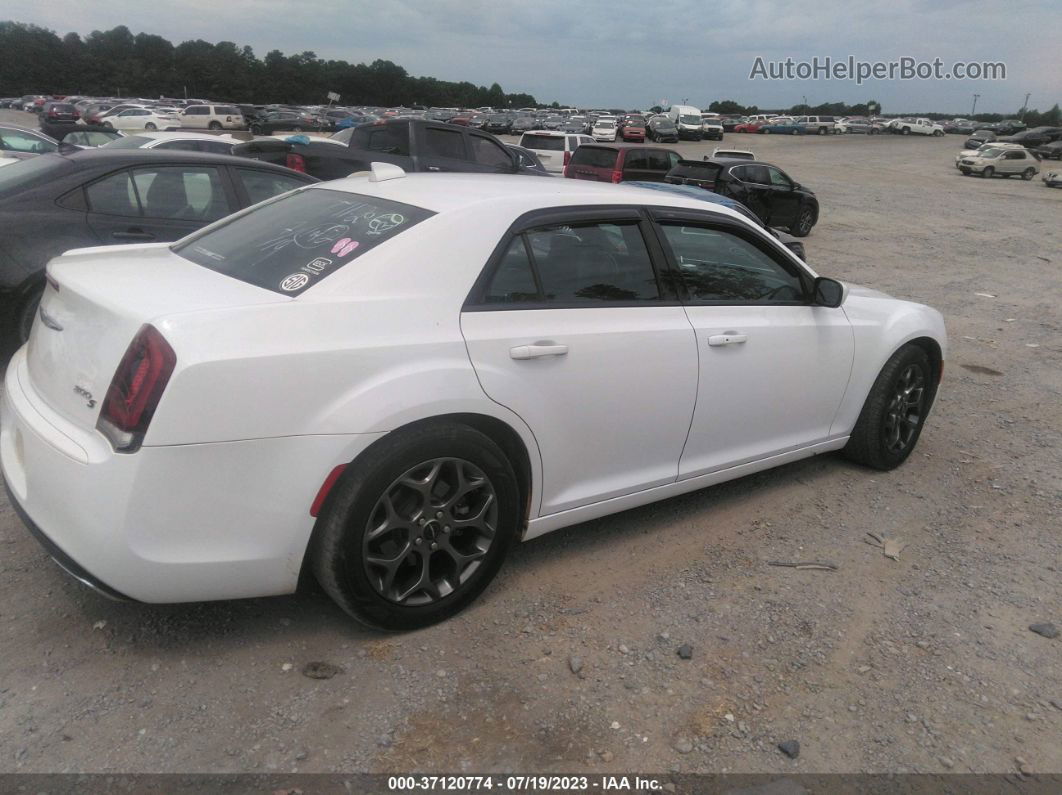 2016 Chrysler 300 300s White vin: 2C3CCAGG7GH220582