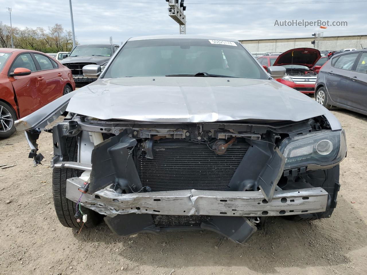 2016 Chrysler 300 S Silver vin: 2C3CCAGG7GH248785