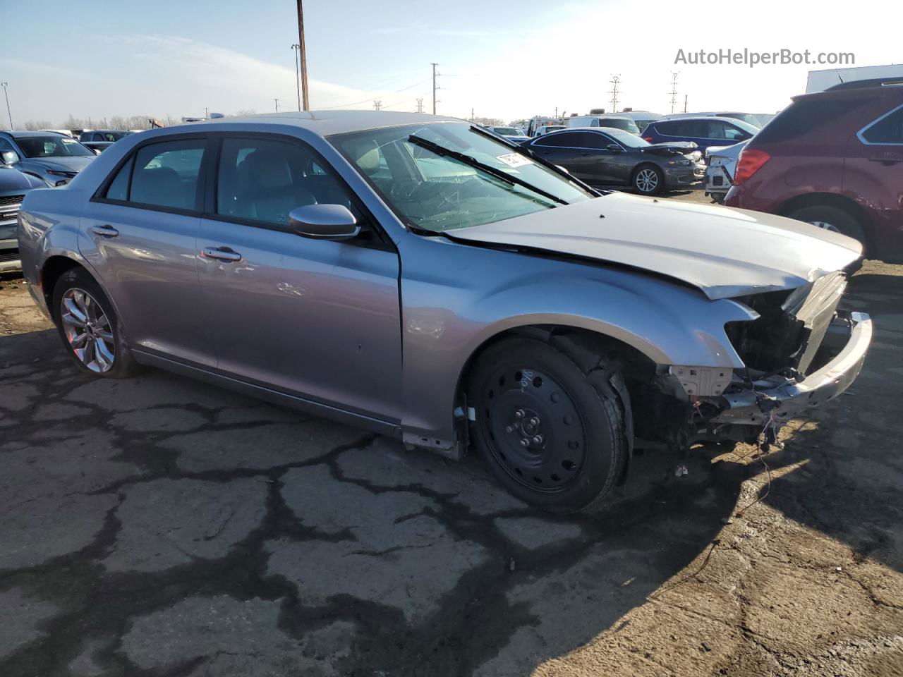 2017 Chrysler 300 S Silver vin: 2C3CCAGG8HH558493