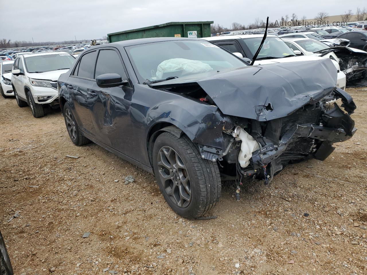 2017 Chrysler 300 S Black vin: 2C3CCAGG8HH577903