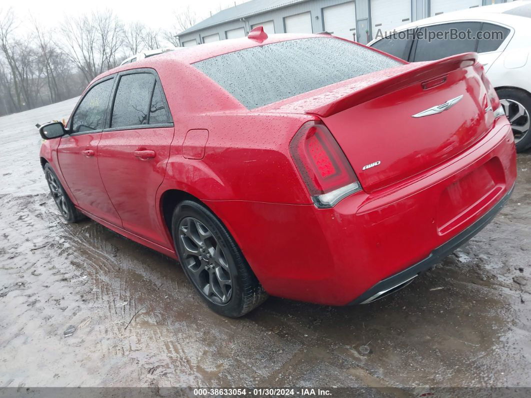 2017 Chrysler 300 300s Red vin: 2C3CCAGG8HH604064