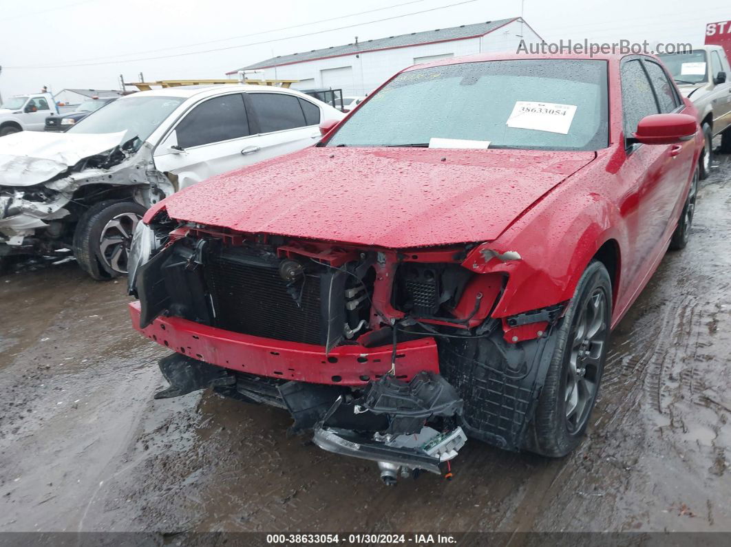 2017 Chrysler 300 300s Red vin: 2C3CCAGG8HH604064